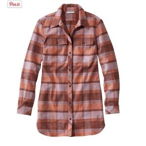 LLBean Women's Signature Chamois Tunic, Pattern